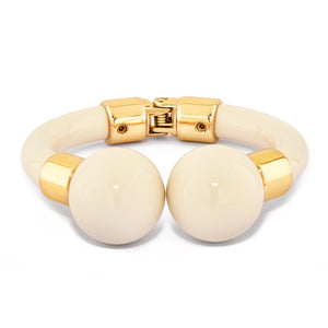 Pulseira Bola Bege