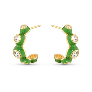 Brinco Manu Verde Ouro